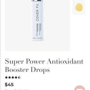 New cover fx superpower antioxidant booster drops